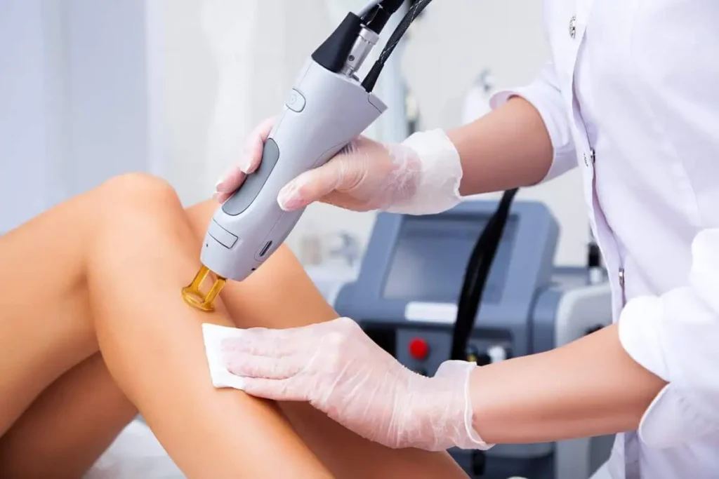 after Hair removal